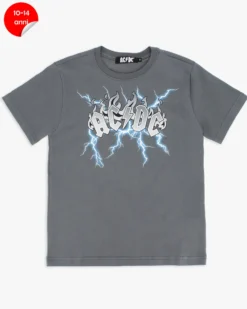 ACDC - TSHIRT MANICA CORTA GRIGIA IN COTONE PER RAGAZZI