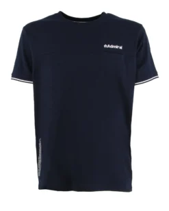 ADMIRAL - TSHIRT BLU CON TASCHINO A FILO DA UOMO  - AD3152_003