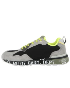 AERONAUTICA MILITARE - SNEAKERS GIALLA, VERDE E NERA - 292CT3331-94660