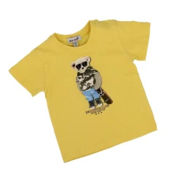 AMERICAN RAP - BABY MASCHIETTO TSHIRT MEZZA MANICA CON STAMPA