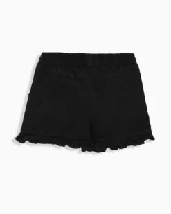 AMERICAN RAP - Short bimba nero con sbuffo