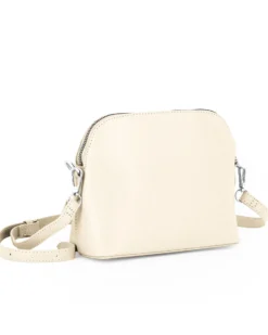 ANNES NICOLE - Tracolla crema con logo frontale