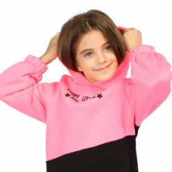 BACHATA - BIMBA MAXI FELPA CON CAPPUCCIO