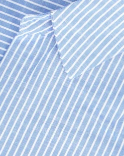BACHATA - Camicia manica lunga celeste
