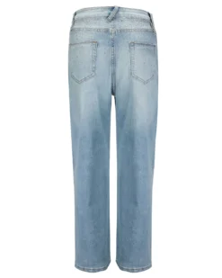 BACHATA - JEANS DA DONNA CON STRASS STRAIGHT FIT 5 TASCHE