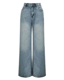 BACHATA - JEANS DONNA WIDE LEG A VITA ALTA