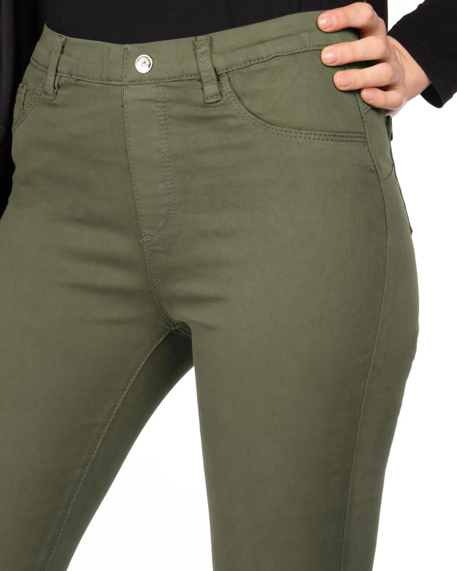 BACHATA - PANTALONE COTONE FINTO 5TASCHE