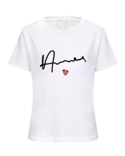 BACHATA -Tshirt manica corta con scritta