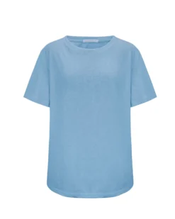 BACHATA - Tshirt manica corta celeste