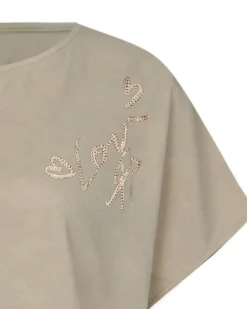 BACHATA - Tshirt manica corta con scritta
