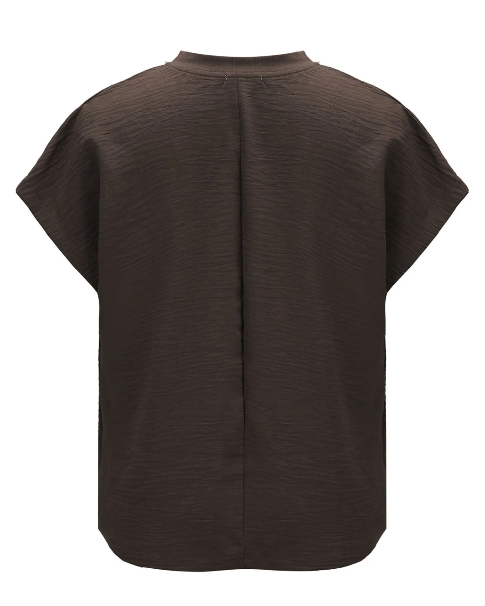 BACHATA - Tshirt manica corta marrone