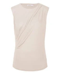BACHATA - Tshirt smanicata beige