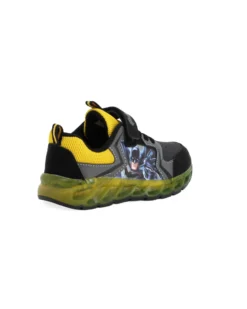 BATMAN - Sneakers nera da bambino con luci e strappo