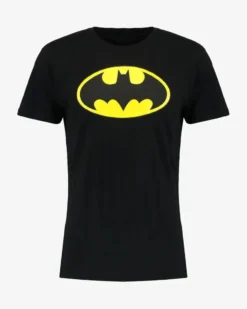 BATMAN - Tshirt nera da uomo con stampa Batman - JL052513