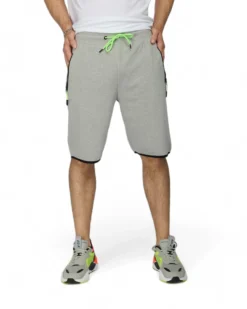 BERMUDA FELPA CON ZIP