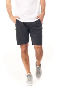 BERMUDA IN FELPA CON ZIP