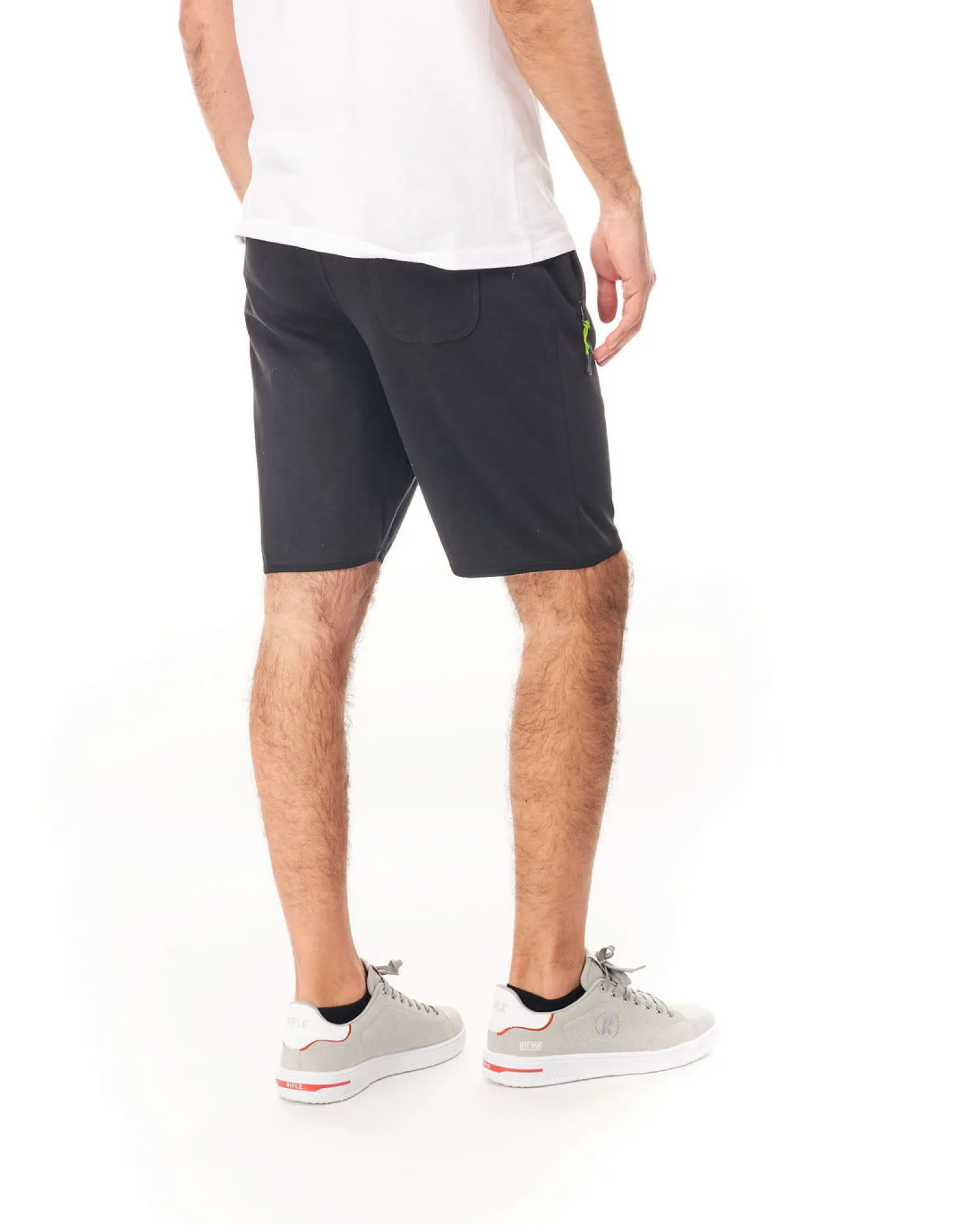 BERMUDA IN FELPA CON ZIP