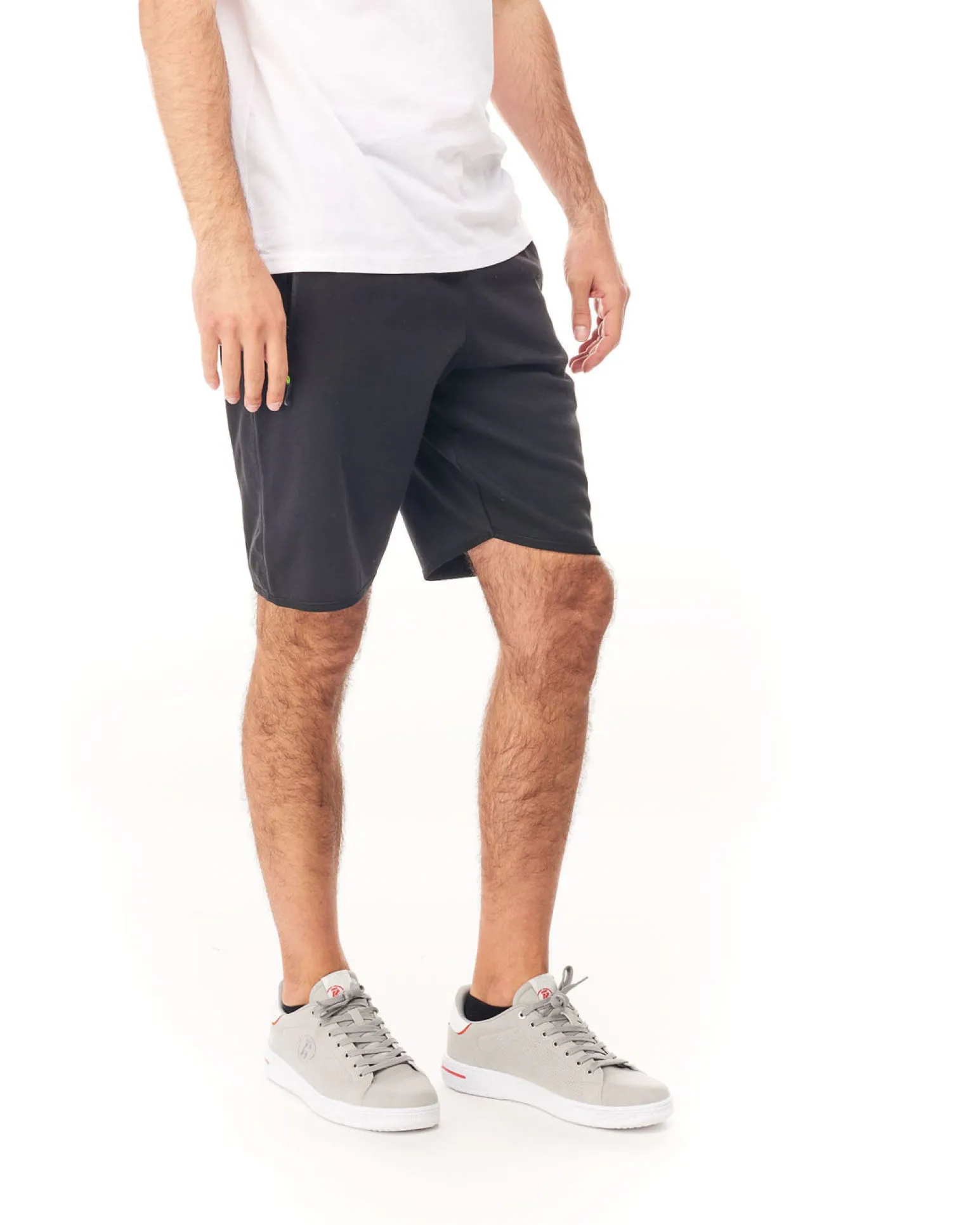 BERMUDA IN FELPA CON ZIP