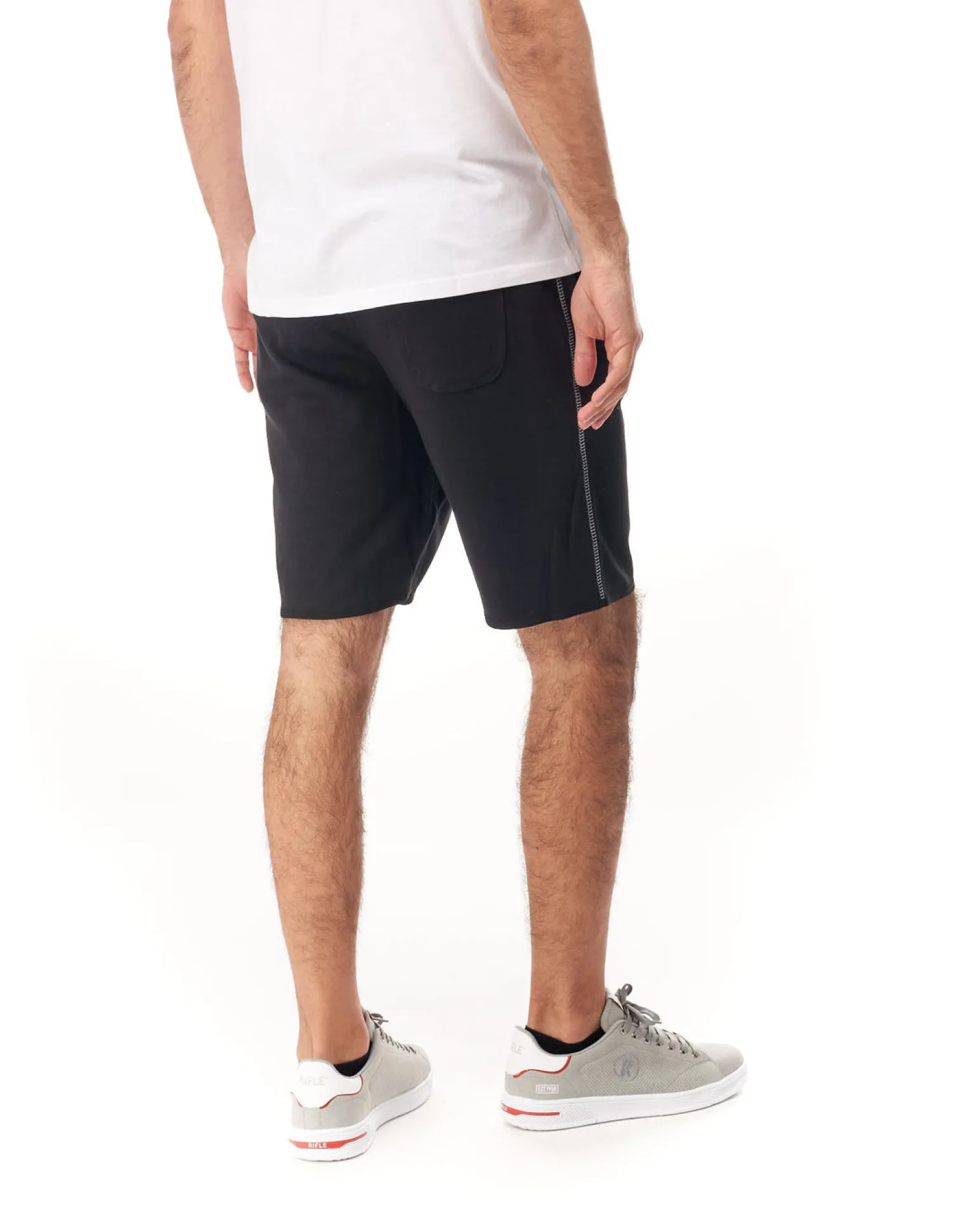 BERMUDA IN FELPA CON ZIP