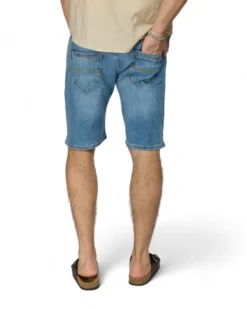 BERMUDA JEANS 5 TASCHE CHIARO