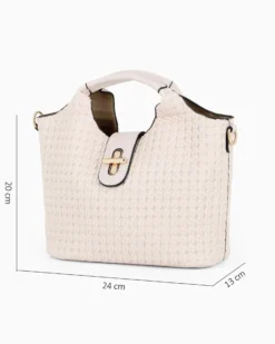 BORSA A MANO EFF.INTRECCIO CHIUSURA GIRE