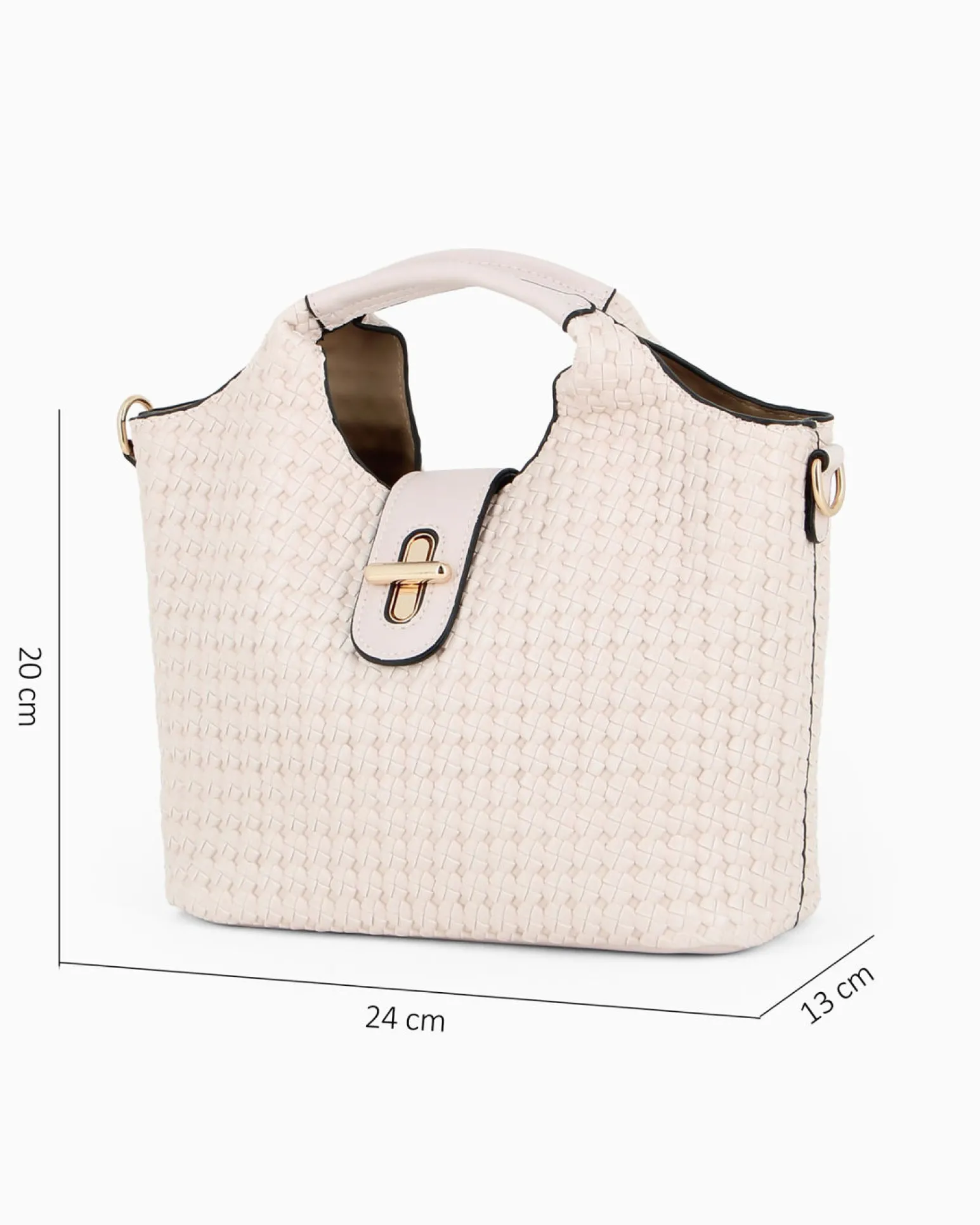 BORSA A MANO EFF.INTRECCIO CHIUSURA GIRE