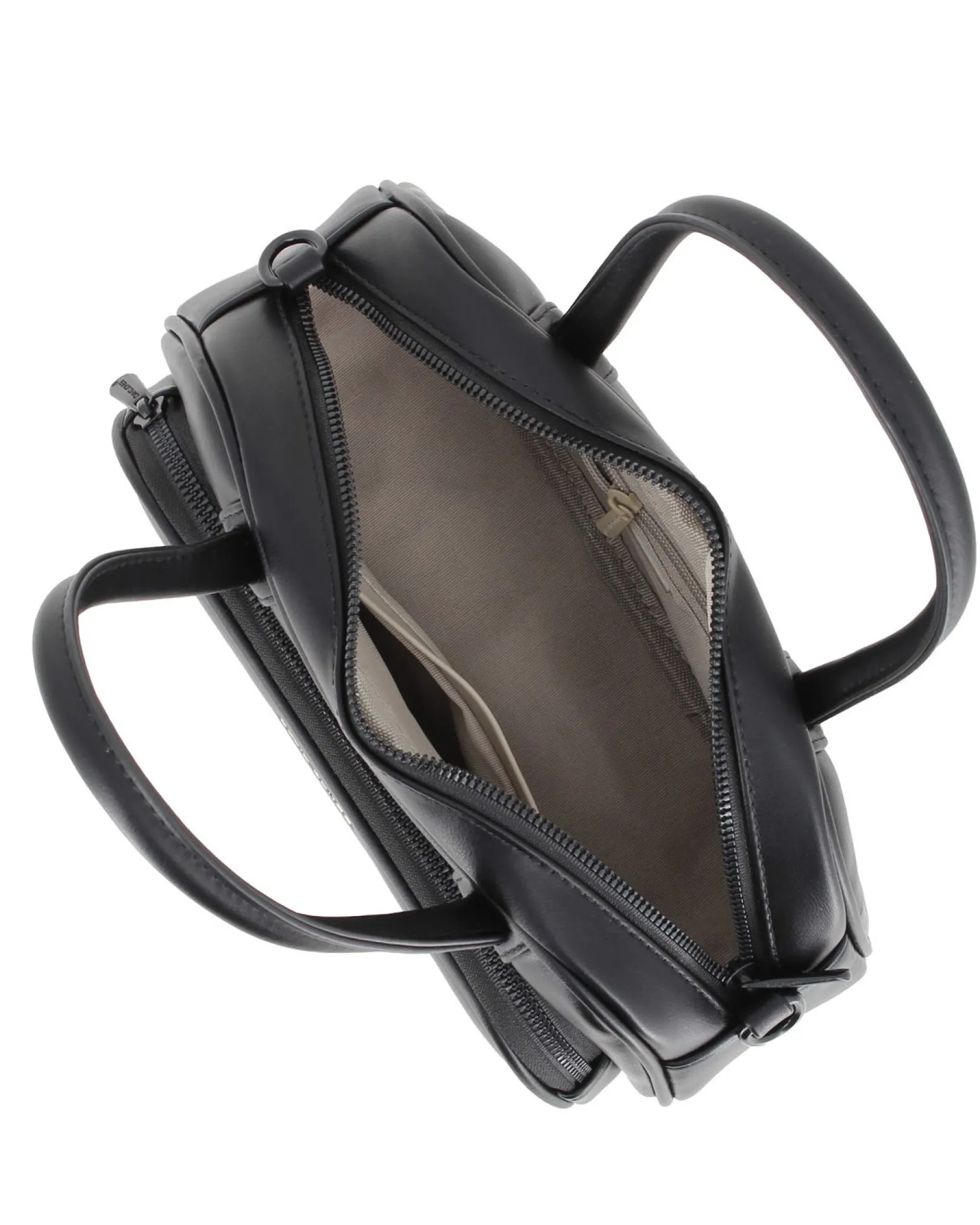 BORSA A MANO 2MAN. C/2ZIP+SCOMP. FRONT.