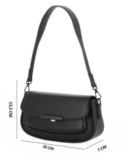 BORSA A SPALLA C/TRACOL.+CHIUSURA SCATTO