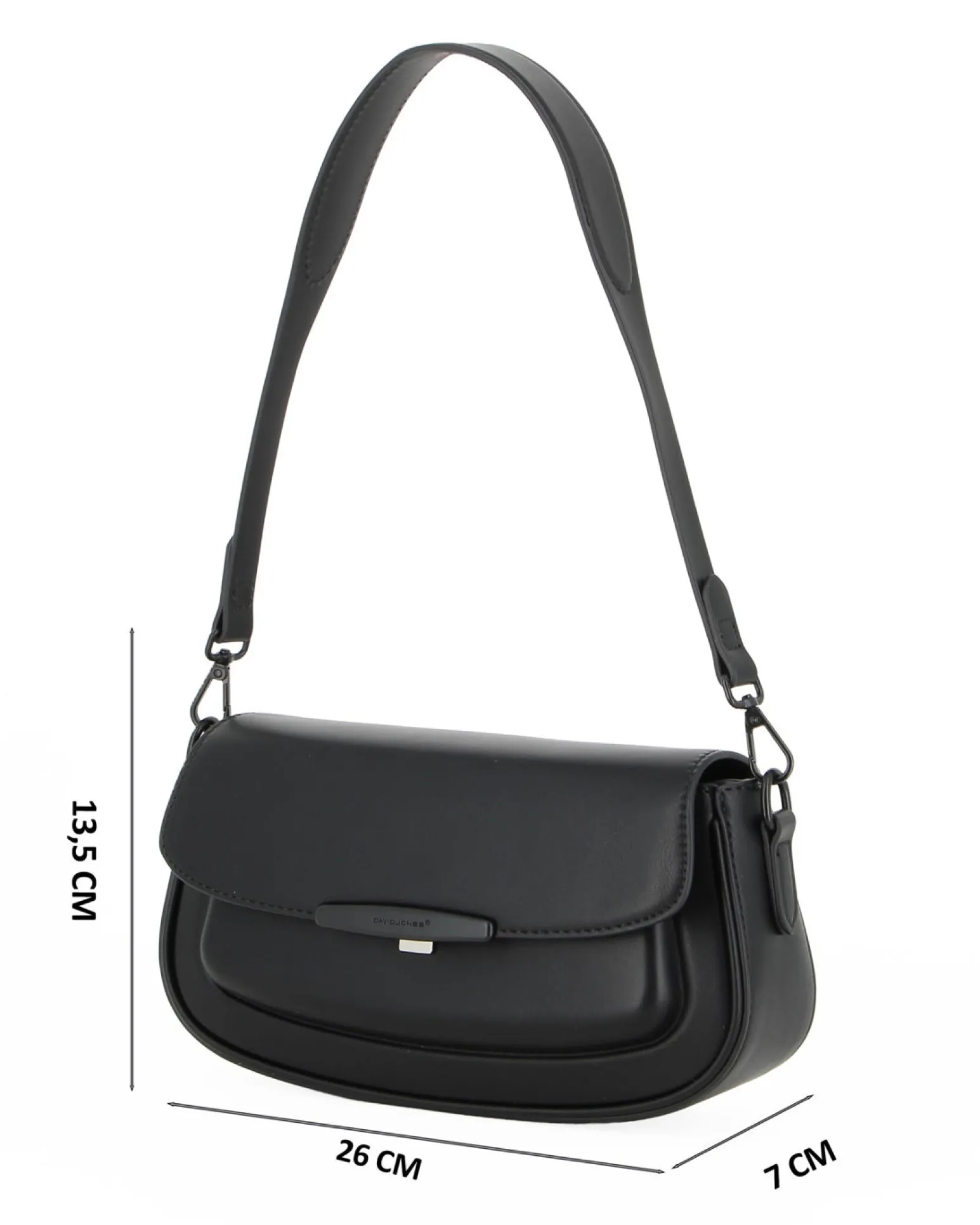 BORSA A SPALLA C/TRACOL.+CHIUSURA SCATTO