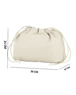 BORSA A SPALLA 1MAN.INTRECC. C/FOULARD