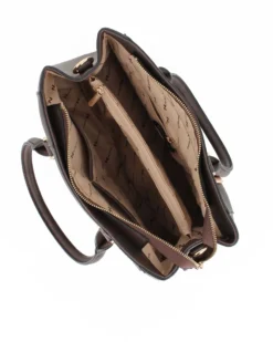 BORSA ECOPELLE 2MAN.C/RIPORTI SAFFIANO