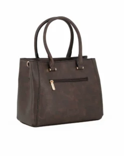 BORSA ECOPELLE 2MAN.C/RIPORTI SAFFIANO