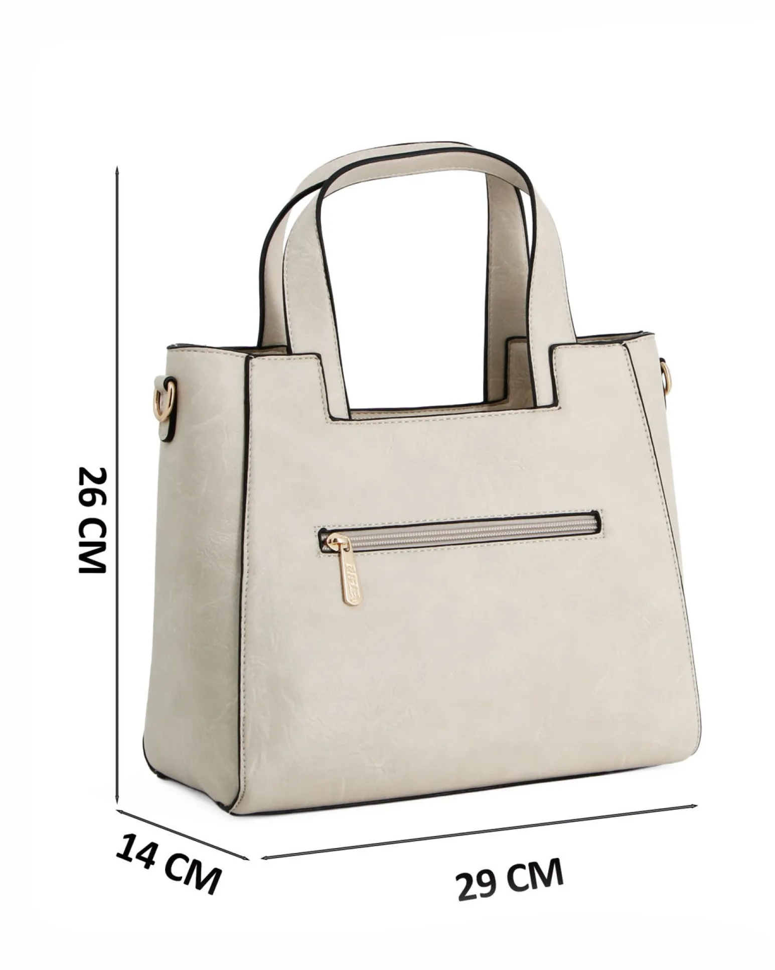 BORSA 2MAN.C/PARTE FRONT.SCAMOS+ZIP