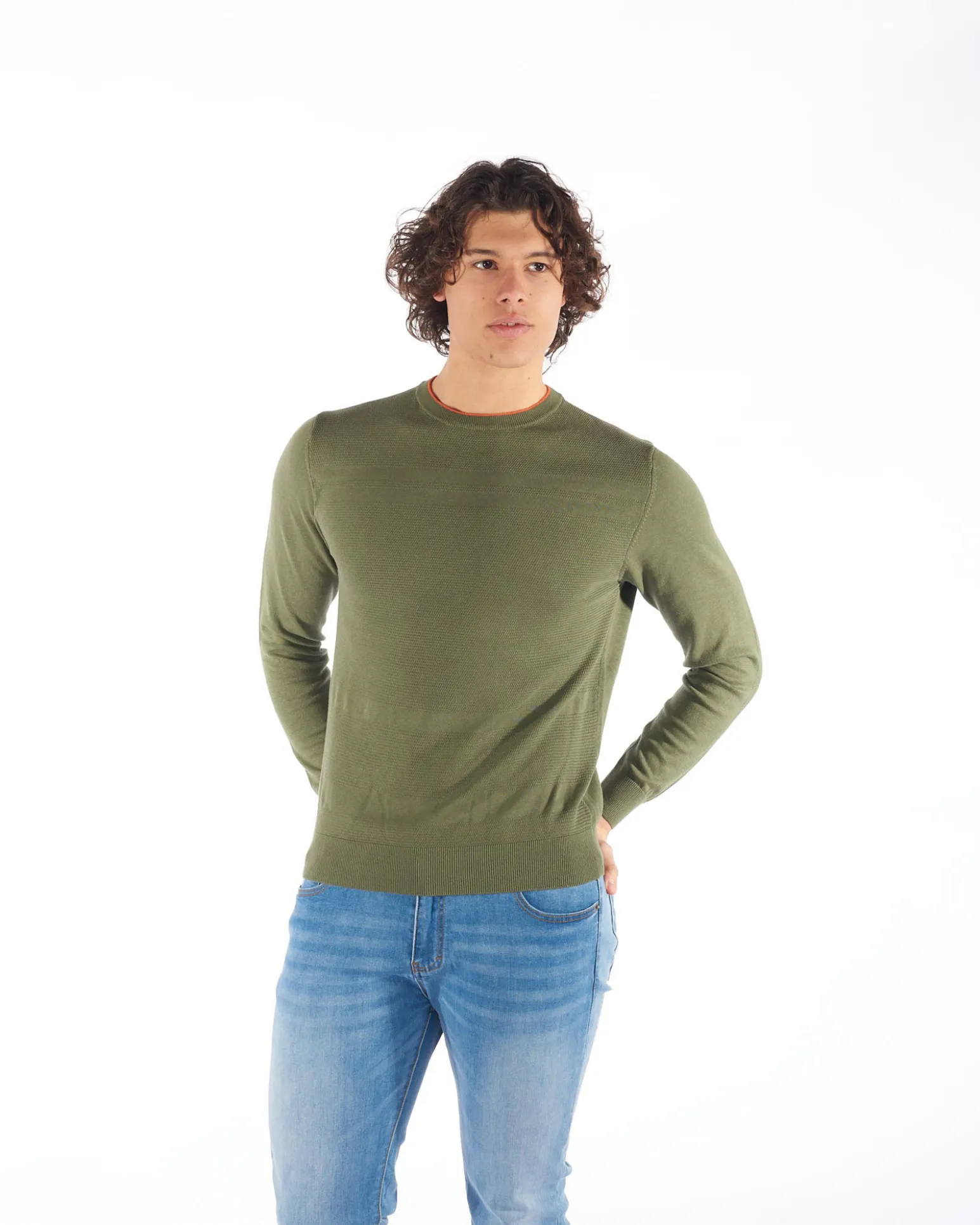 BREZZA DI MARE - MAGLIA MANICA LUNGA GIROCOLLO