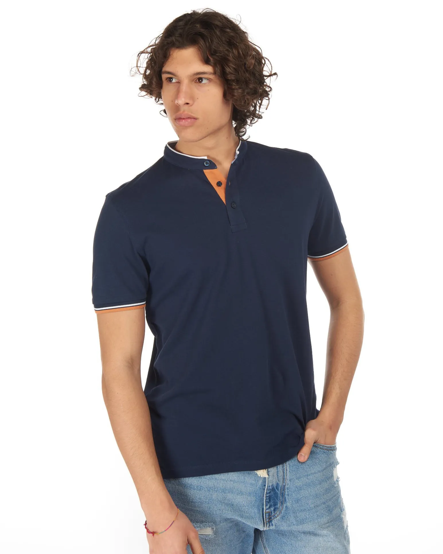 BREZZA DI - POLO MEZZA MANICA PIQUET