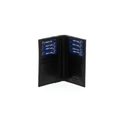BROKER'S- Portafoglio tasconcino in VERA PELLE con porta carte di credito e scomparto banconote