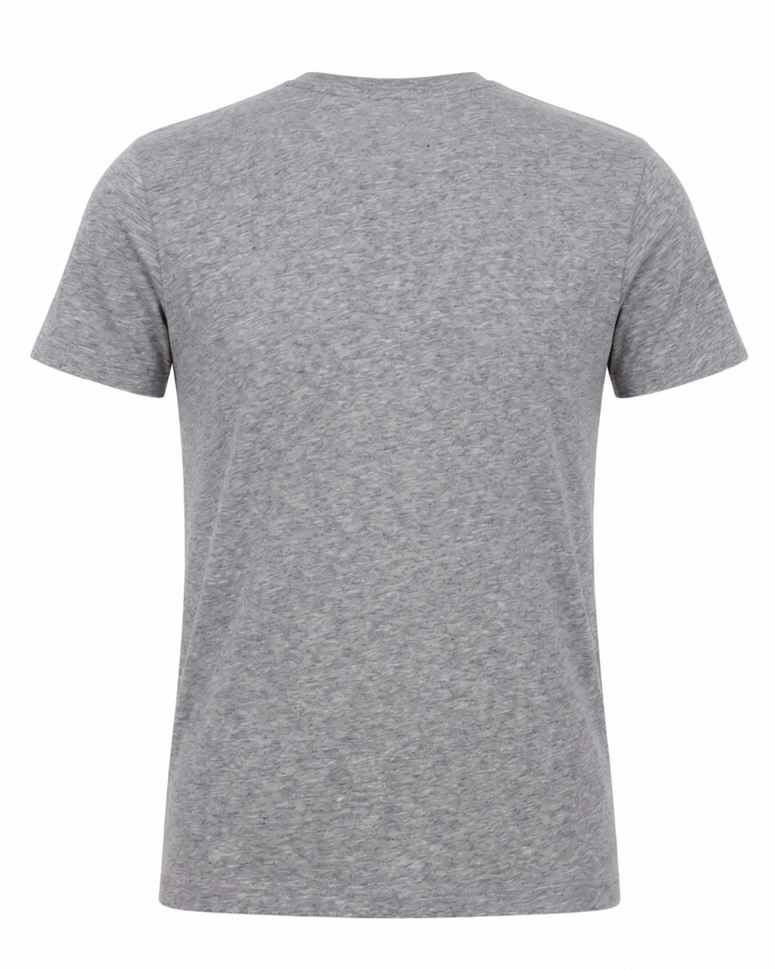 BROKER'S - Tshirt mezza manica con scollo a girocollo BAMBOO grigio