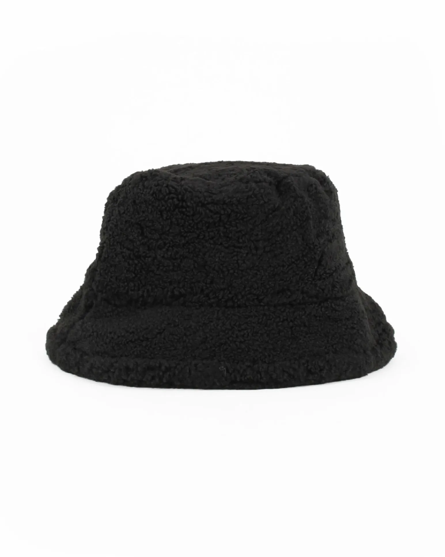BRUGI - CAPPELLO PESCATORE TEDDY NERO DA DONNA
