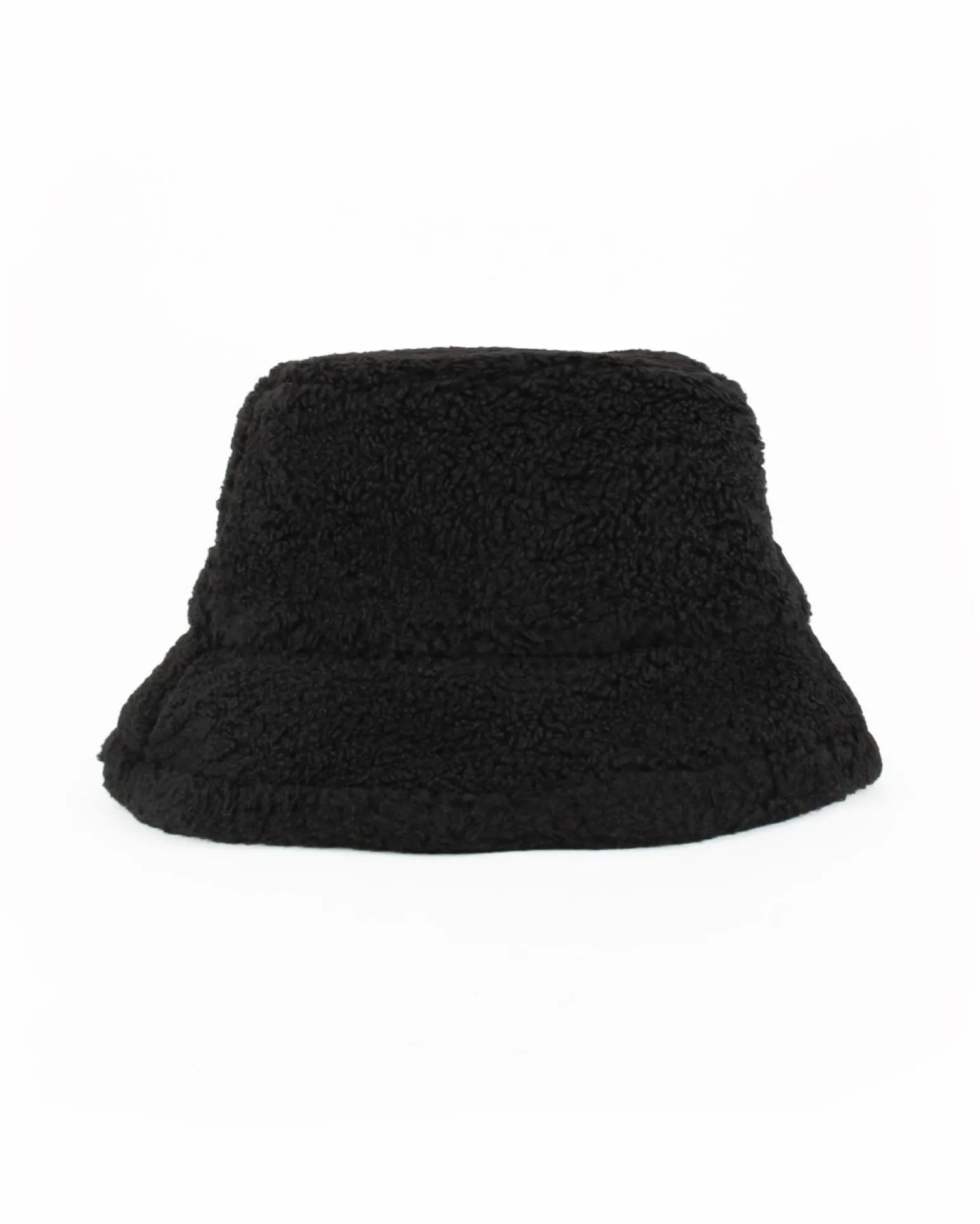 BRUGI - CAPPELLO PESCATORE TEDDY NERO DA DONNA