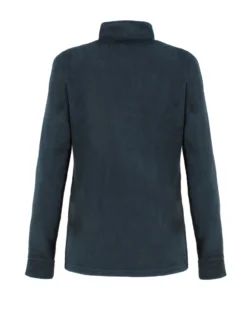 BRUGI - MICROPILE BLU DA DONNA MEZZA ZIP