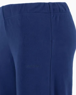 BRUGI - PANTALONE CON POLSINO MICROPILE DA DONNA BLUE, 9GYL-T154_404