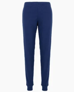 BRUGI - PANTALONE CON POLSINO MICROPILE DA DONNA BLUE, 9GYL-T154_404
