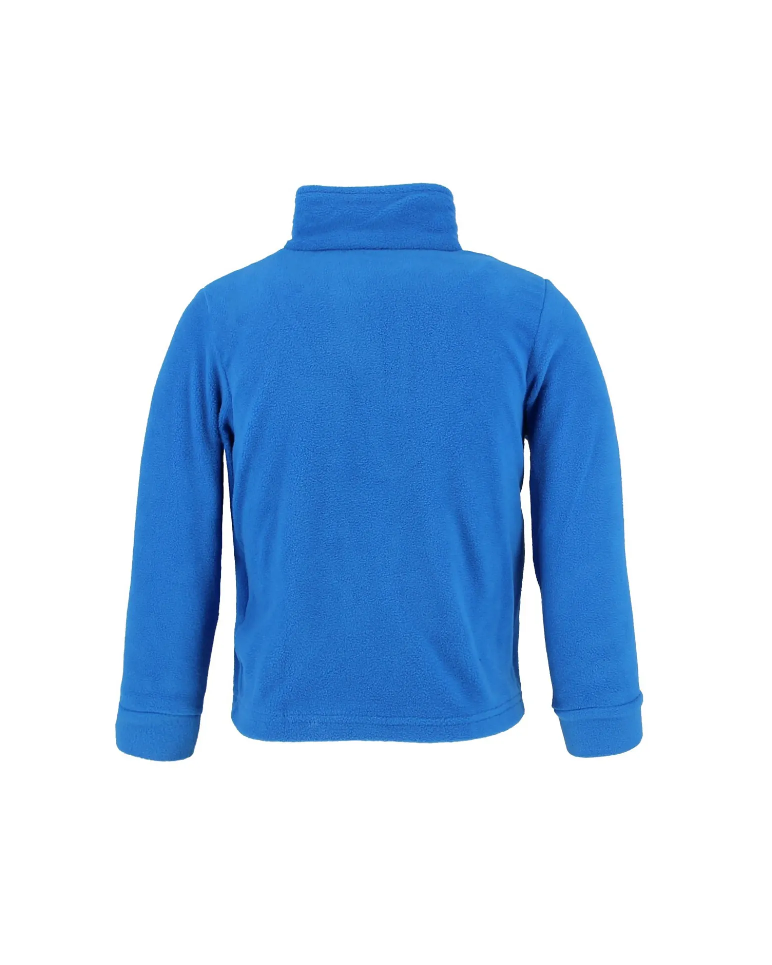 BRUGI - Pile da bambino blu con mezza zip frontale