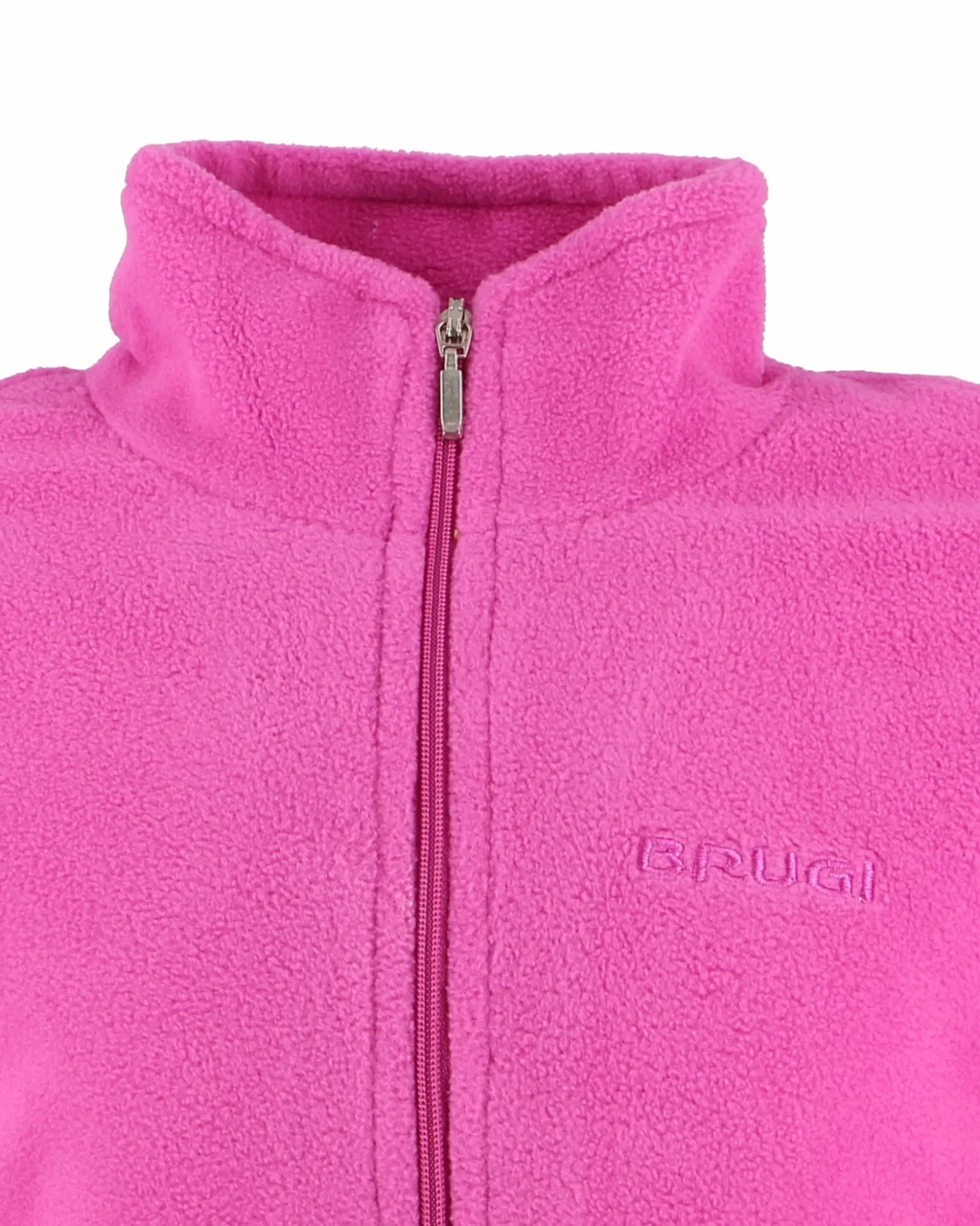 BRUGI - Pile da bambino viola con mezza zip frontale