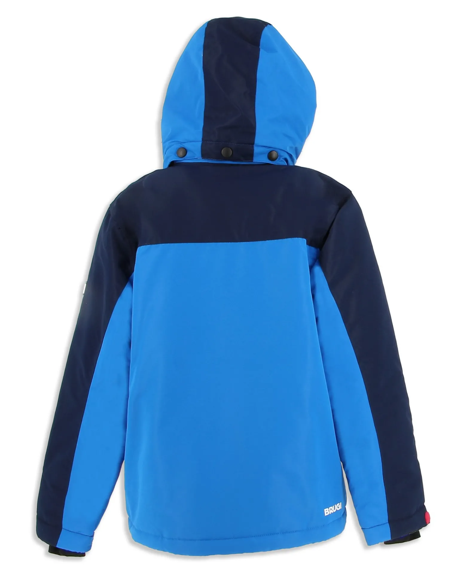BRUGI - Tuta da sci bambino blu impermeabile traspirante idrorepellente antivento