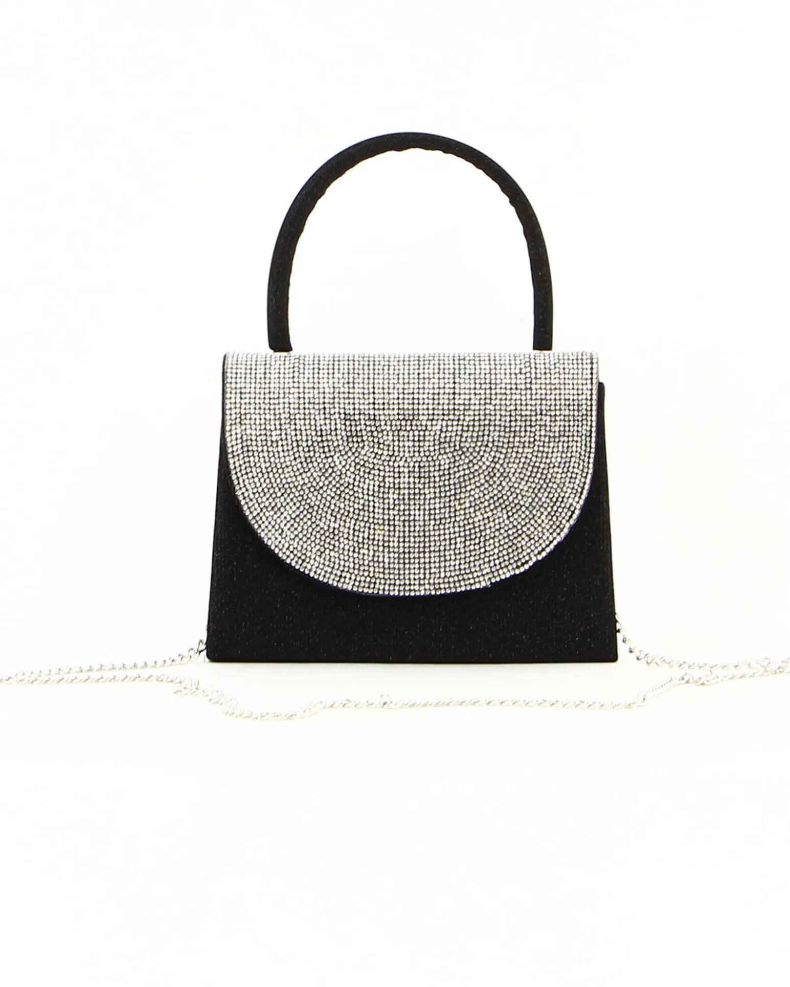 BUSTINA BORSETTA C/MANICO+PATTA GLITTER