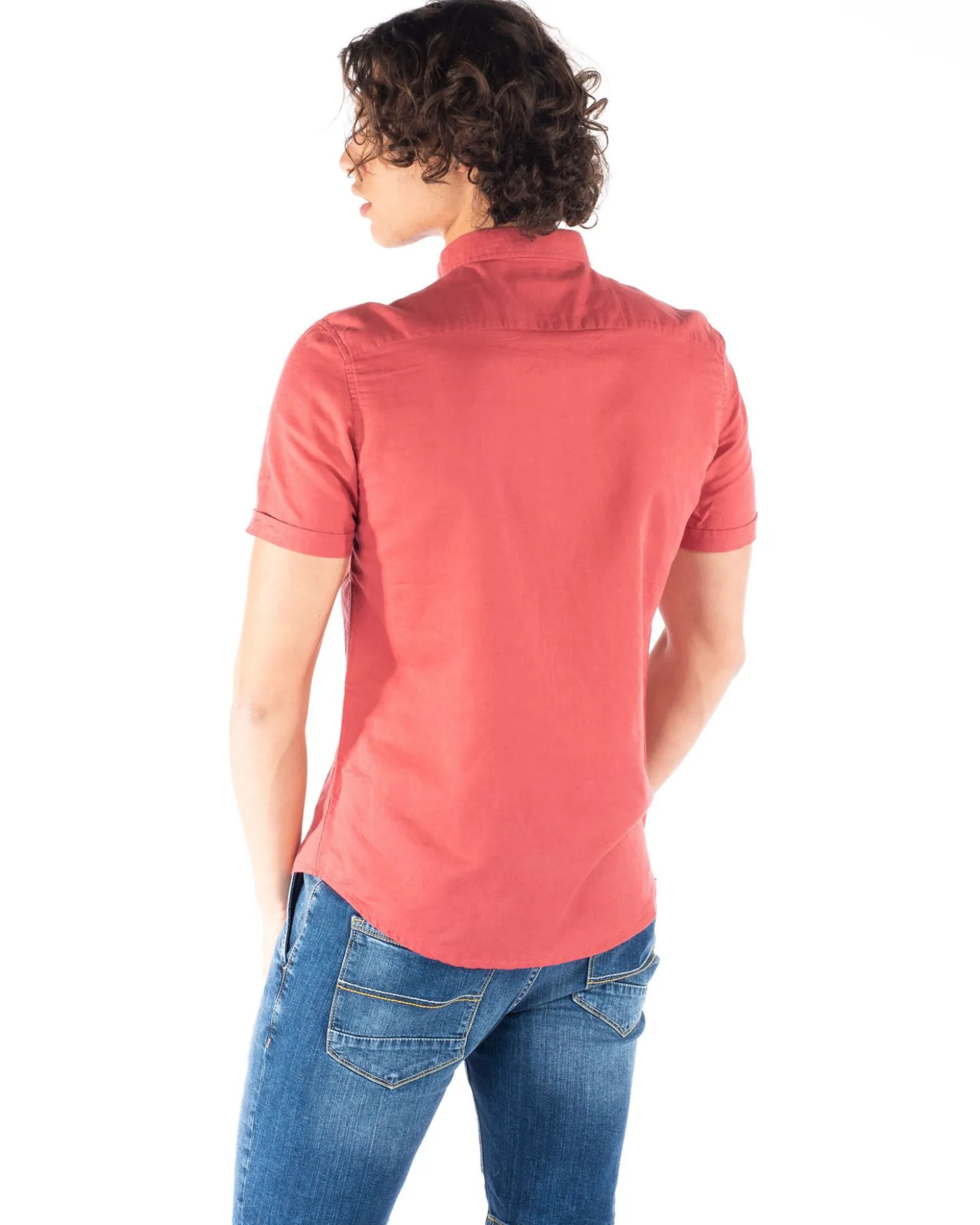 CAMICIA MANICA CORTA LINO CC