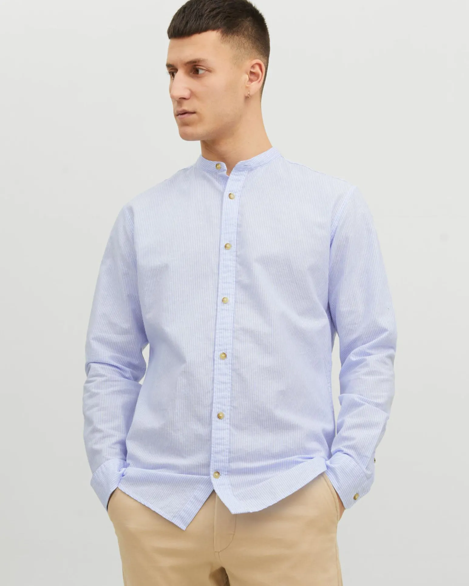 CAMICIA MANICA LUNGA JJESUMMER BAND
