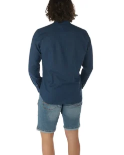 CAMICIA MANICA LUNGA MISTO LINO