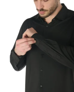 CAMICIA MANICA LUNGA TESSUTO TECNICO